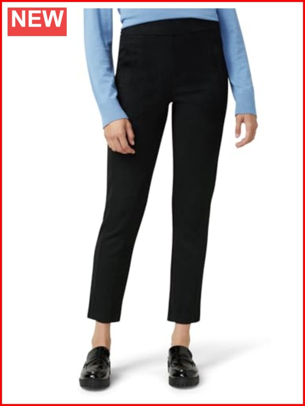 Suede Pull-on Pant Leggings with Pockets High Stretch